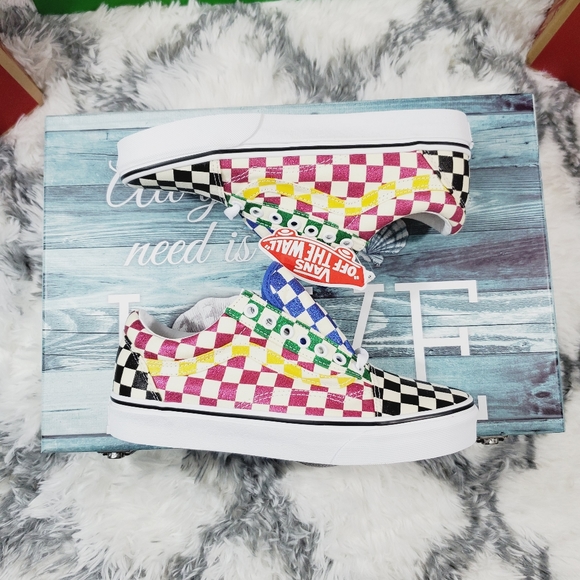 Vans Old Skool Glitter Check - Picture 5 of 15